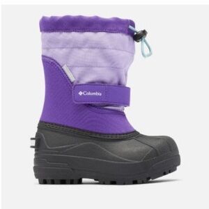 Columbia Little Kids’ Powderbug™ Plus II Snow Boot Purple size 9